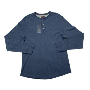 Denver Hayes Slub Henley Shirt Medium